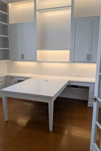 Walnut wine refrigerator